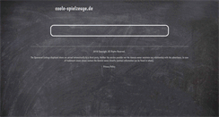 Desktop Screenshot of coole-spielzeuge.de